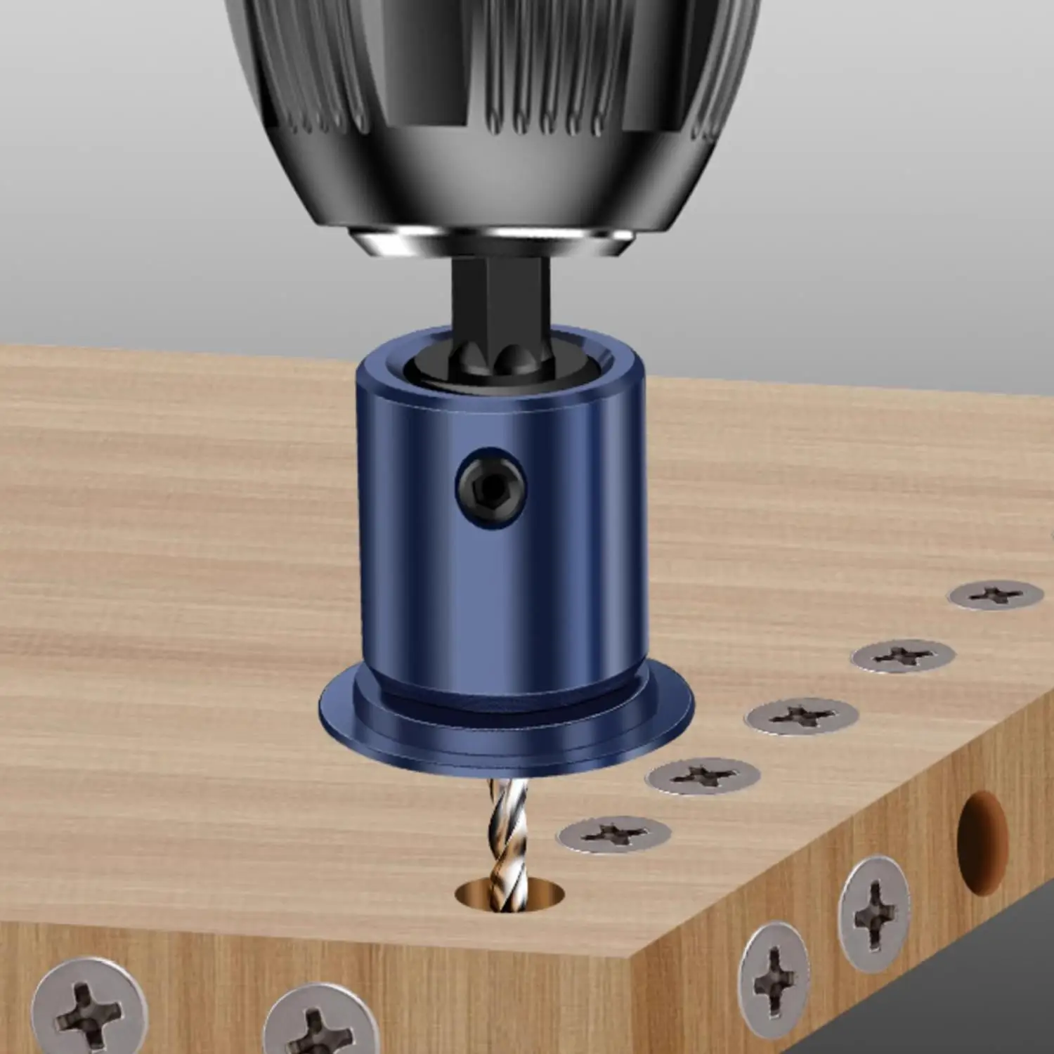 1 adet 8mm Shank Matkap Ucu Çekirdek Sınırlayıcı Havşa Matkaplar Yönlendirici Bit Çelik Ağaç İşleme Araçları Puncher Havşa Matkap Ucu