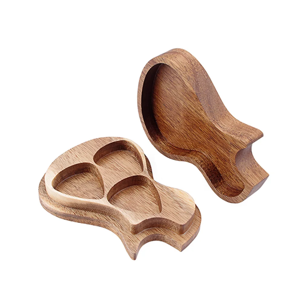 

1pc Guitar Storage Organizer for Acoustic Electric Guitars Picks Holder Musical Accessories Smooth Polished Easy Open