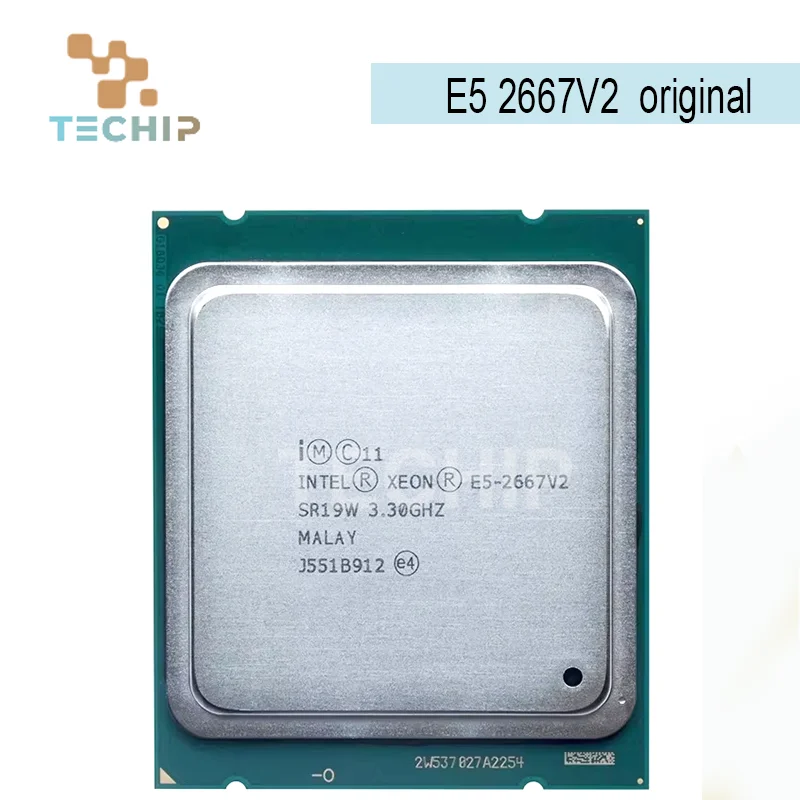 

XEON E5 2667V2 E5 2667 V2 3,3 ГГц, 8 ядер, 16 потоков, кэш 25 МБ, SR19W, 130 Вт, процессор LGA 2011 CP