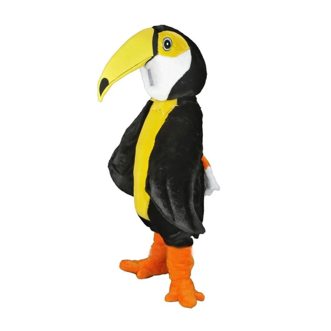 

Parrot Toucan Mascot Costume New Cute Bird Theme Cartoon Anime Cosplay Fancy Dress for Holiday Carnival Party College Sport Game