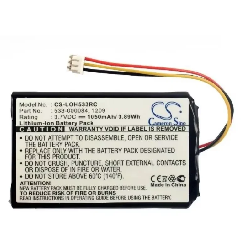 Cameron Sino 1050mAh Battery for LOGITECH 915-000198,Harmony Touch,Harmony Ultimate, Harmony Ultimate One