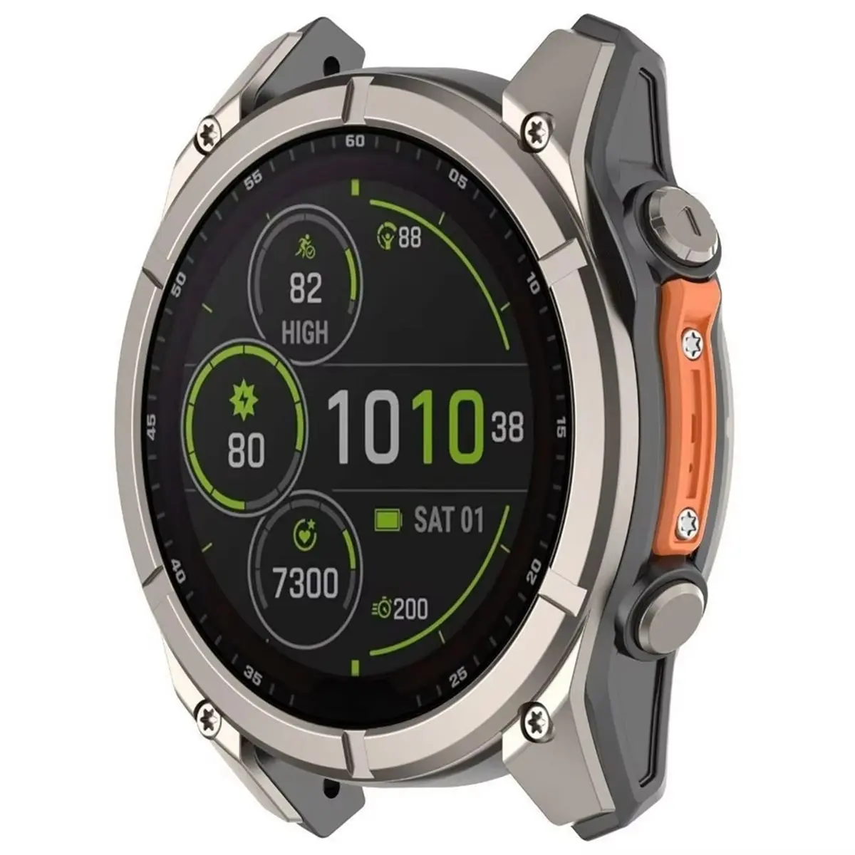 Oct Sale Shockproof Bumper Frame for Garmin Fenix 8 for Quatix 8 for Tactix 8 51mm Protector Anti-Drop Protective Side Frame B