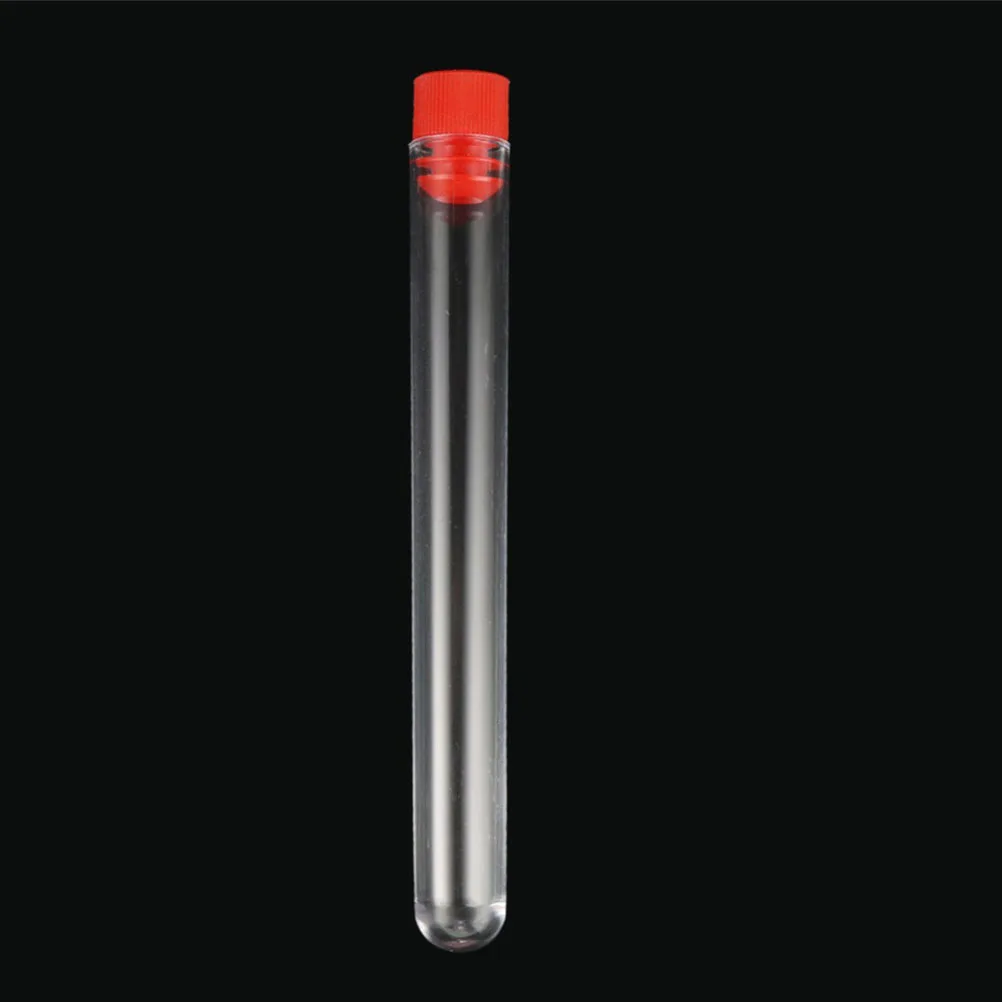 

51Pcs Plastic Test Tubes Storage Rack Set High Transparency Durable 06 X 39 Inches Laboratory Chemistry Experiment Supplies