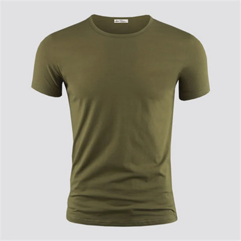 Army green O-neck