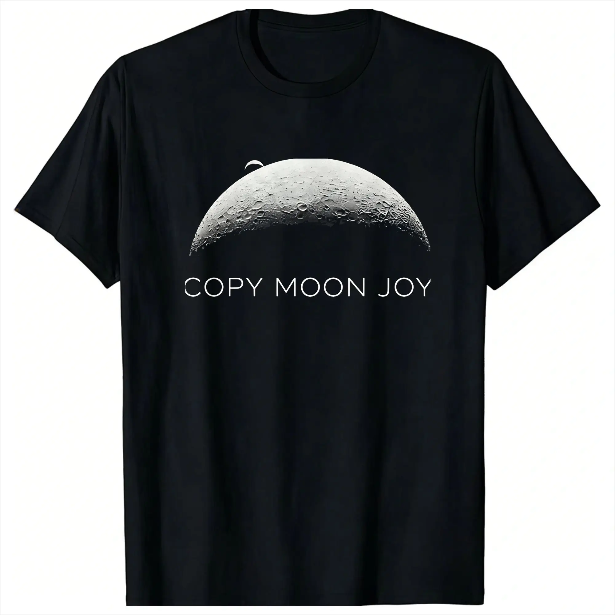 Mens T Shirt Copy Moon Joy Artemis II Astro Space T-Shirts Trending  Summer Tee Shirt Vintage Print Cotton Tops Plus Size 6XL