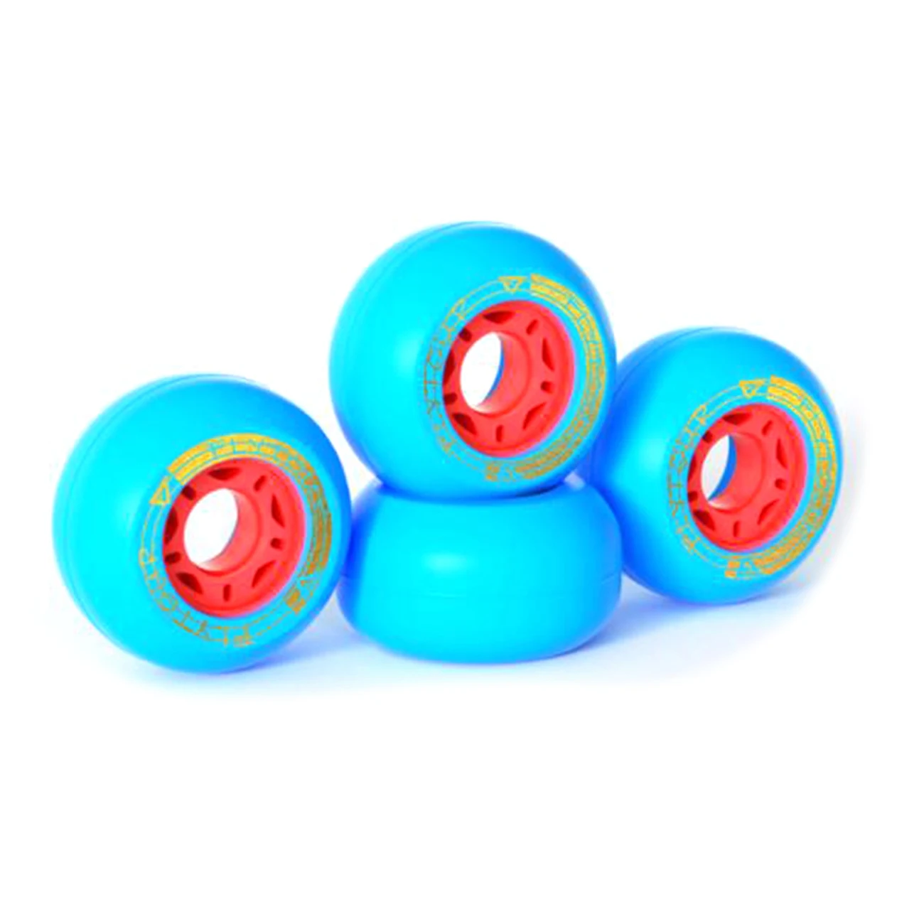 Freeline Roller-Tabla de deriva de Arce, patinete portátil dividido, 82A, PU, antideslizante, azul