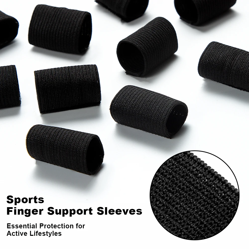 10 Pcs/Set Finger Brace Splint Thumb Support Protector Sport Elastic Thumb Sleeves Pain Relief Arthritis Trigger Finger