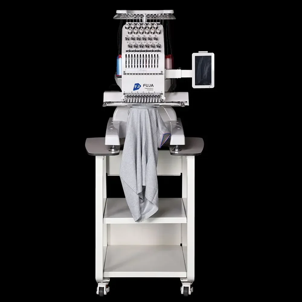 Automatic Computerized Embroidery Sewing Machine High Speed Household Embroidery Machine for Clothes T shirt Shoes Leather