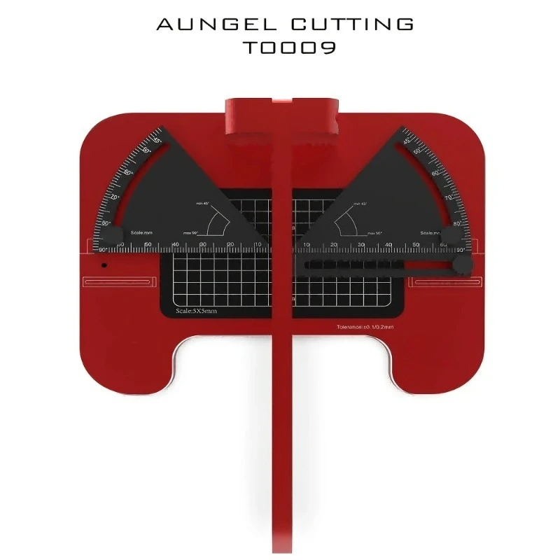 Swap blade precision model kit cutter rubber rod angle cutting station oblique cutting machine aluminum alloy desktop