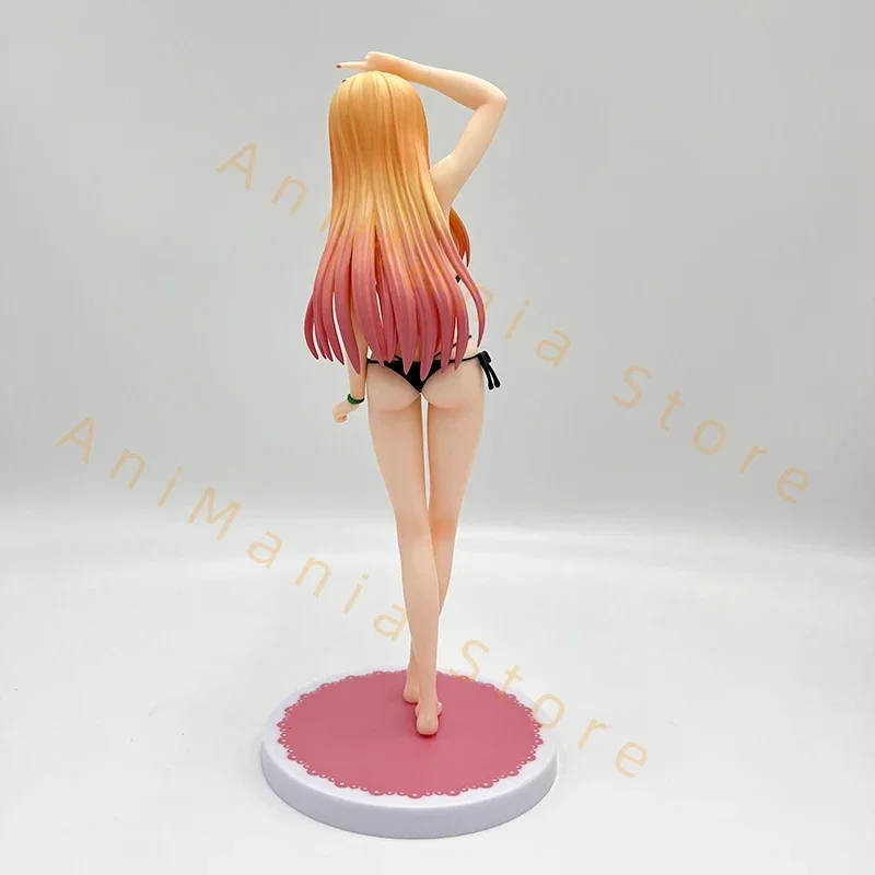 23 cm My Dress-Up Darling Marin Kitagawa Figura anime sexy Marin Kitagawa Bikini Action Figure Giocattoli per bambole modello da collezione per adulti