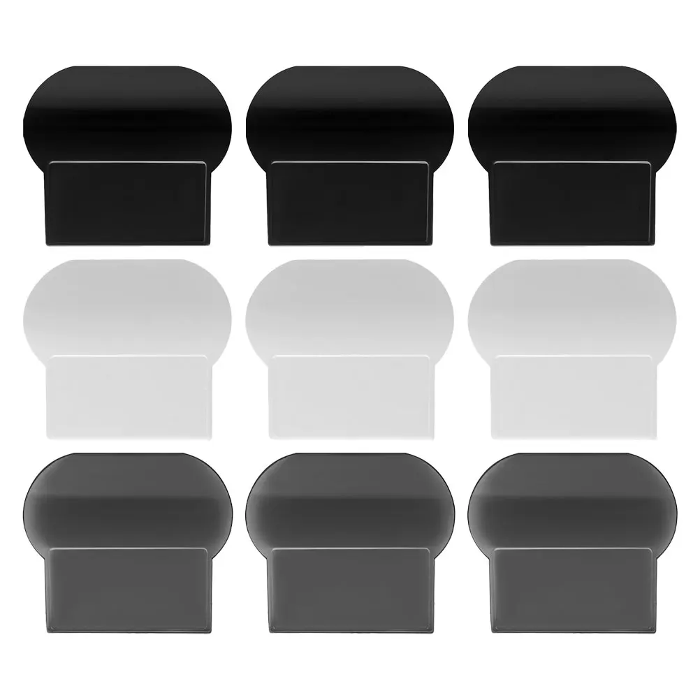 

9pcs Lid Lifter Pc Material Self Adhesive Handle Bathroom Accessories Home Office Hotel Use Toilet Seat Holder Avoid