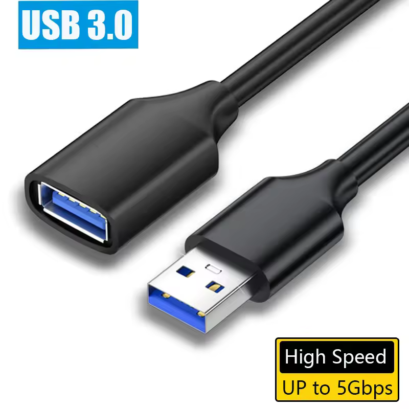 USB 2.0 Extension Cable Male to Female Extender Cable Fast Speed USB 3.0 Cable Extended for laptop PC USB 3.0 Extension