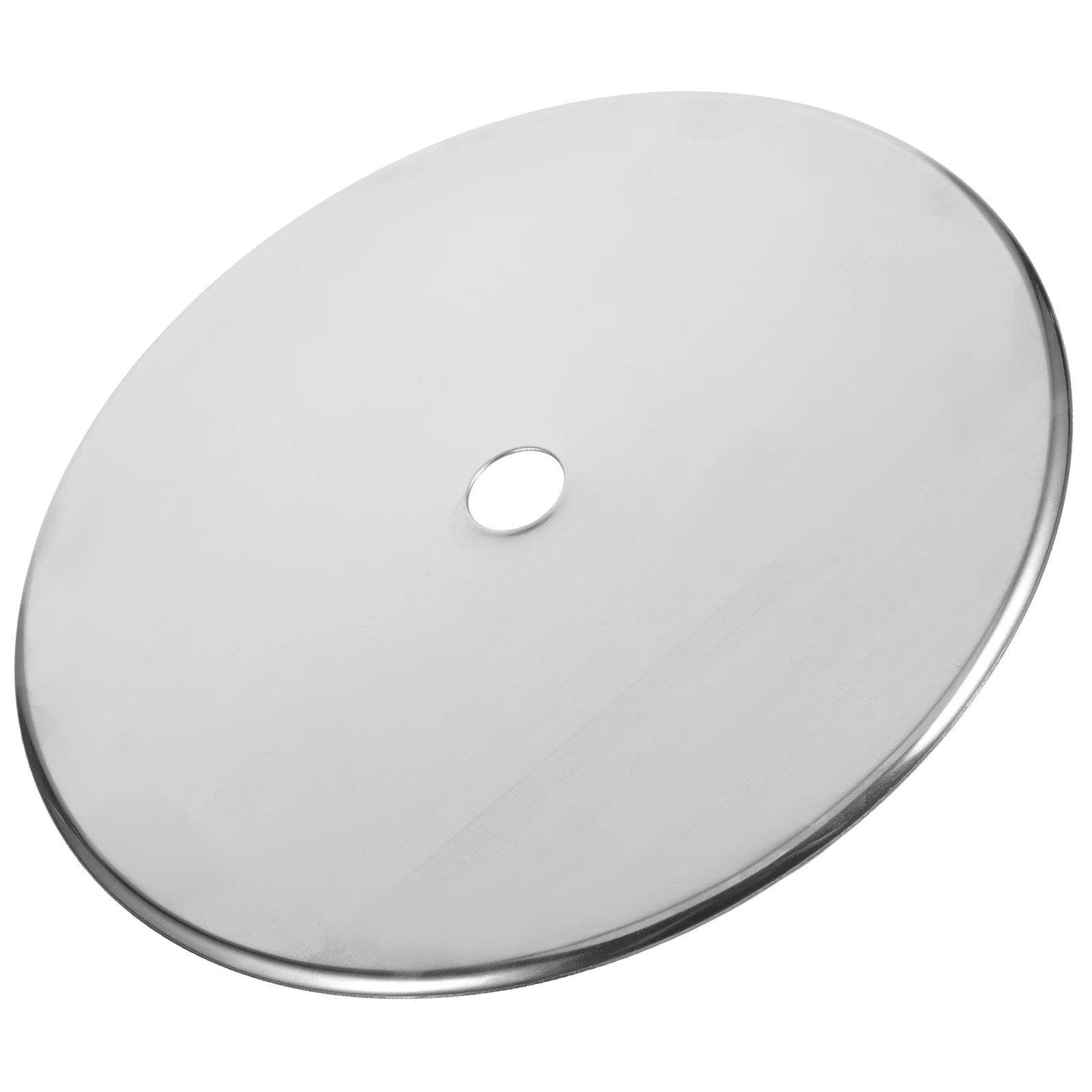 

Induction Cooker Sinking Ring 32.8cm Stainless Steel Thickened Heat Diffuser Induction Plate Anti-Overflow Hot Pot Table Repair