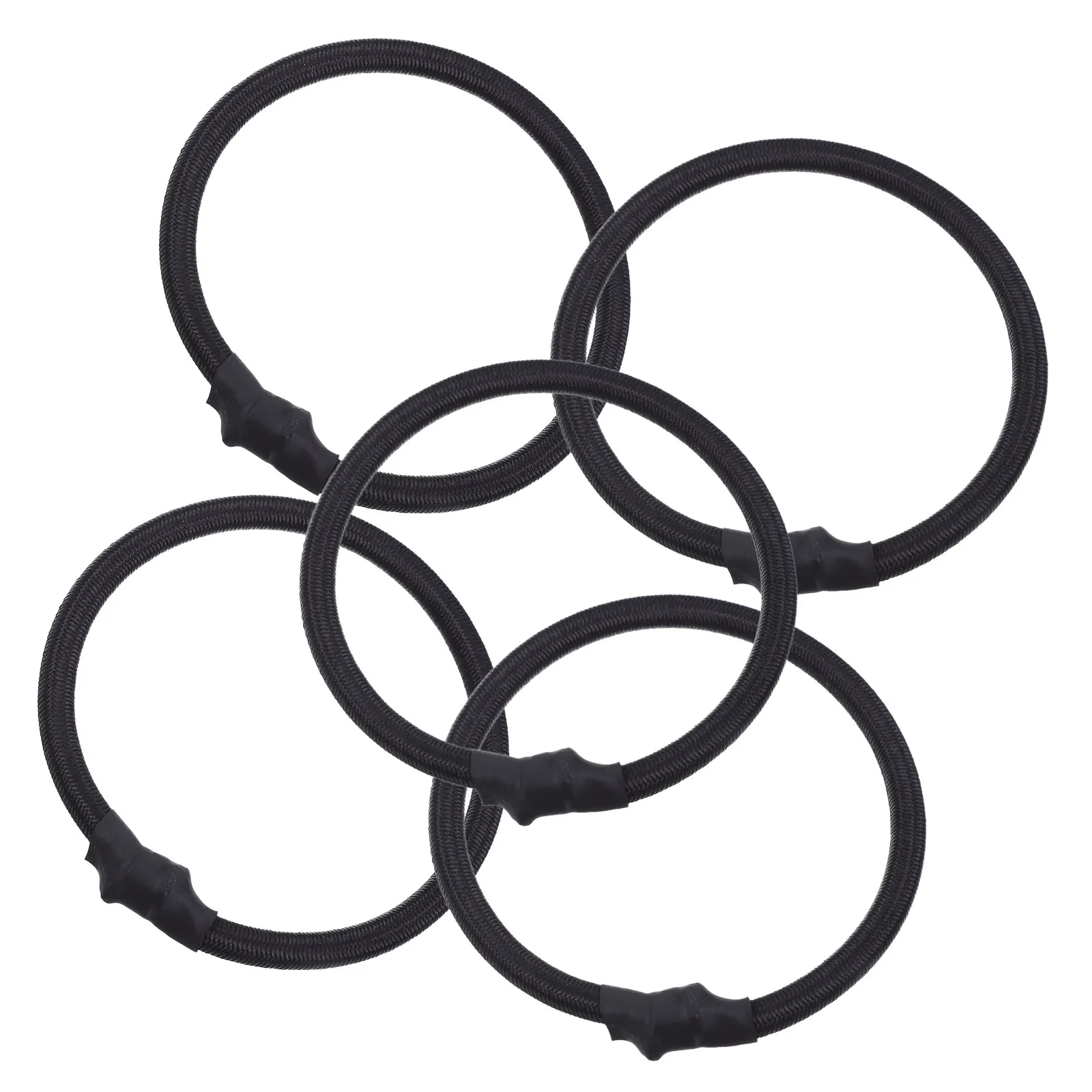 5pcs Nylon Latex Elastic Rope Cord For Camping Tent Bungee Cord Replacement Trampoline Bungee Cord Trampoline Repair Fixing Rope