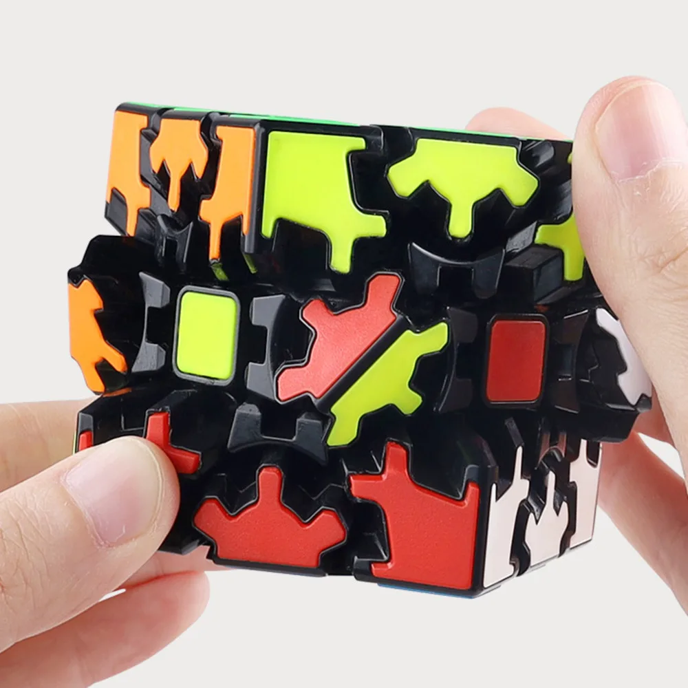 Gear Puzzle Twist Cube Magic Cube 3x3x3 3*3*3 Speed Cube Professional Logic Game Educational Toys Strange Shape Twist Puzzles