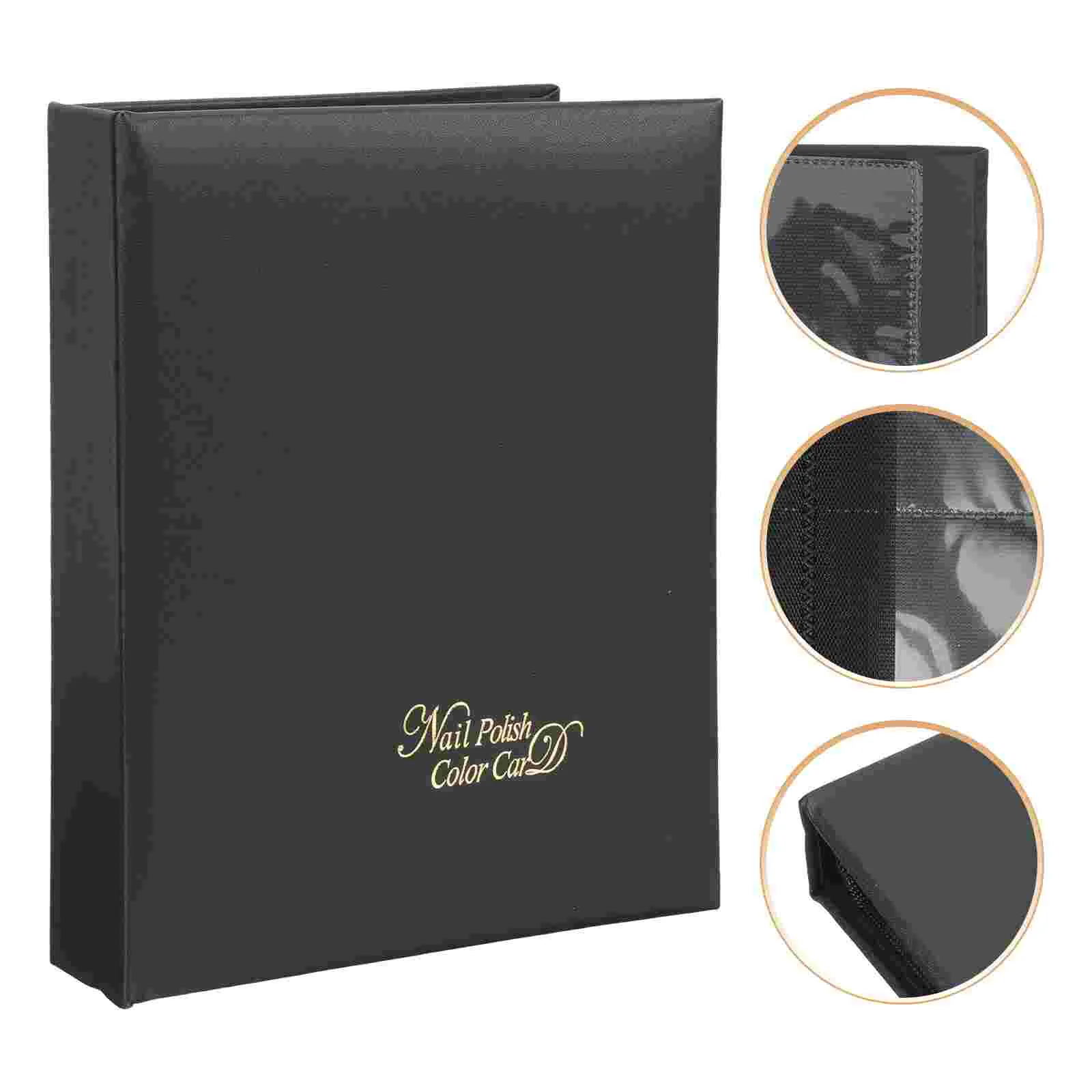 

Nail Stickers for Storage Booklet Album Water Proof Collecting Holder Salon Decal