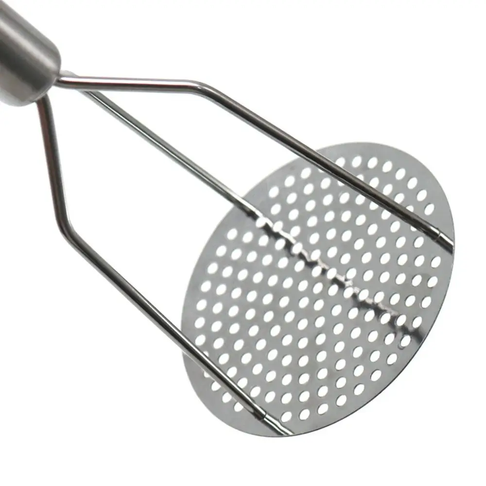 Stainless Steel Potato Masher Crush Vegetable Fruit Press Maker Vegetable Masher Kitchen Tool Gadget Kitchen Accessories