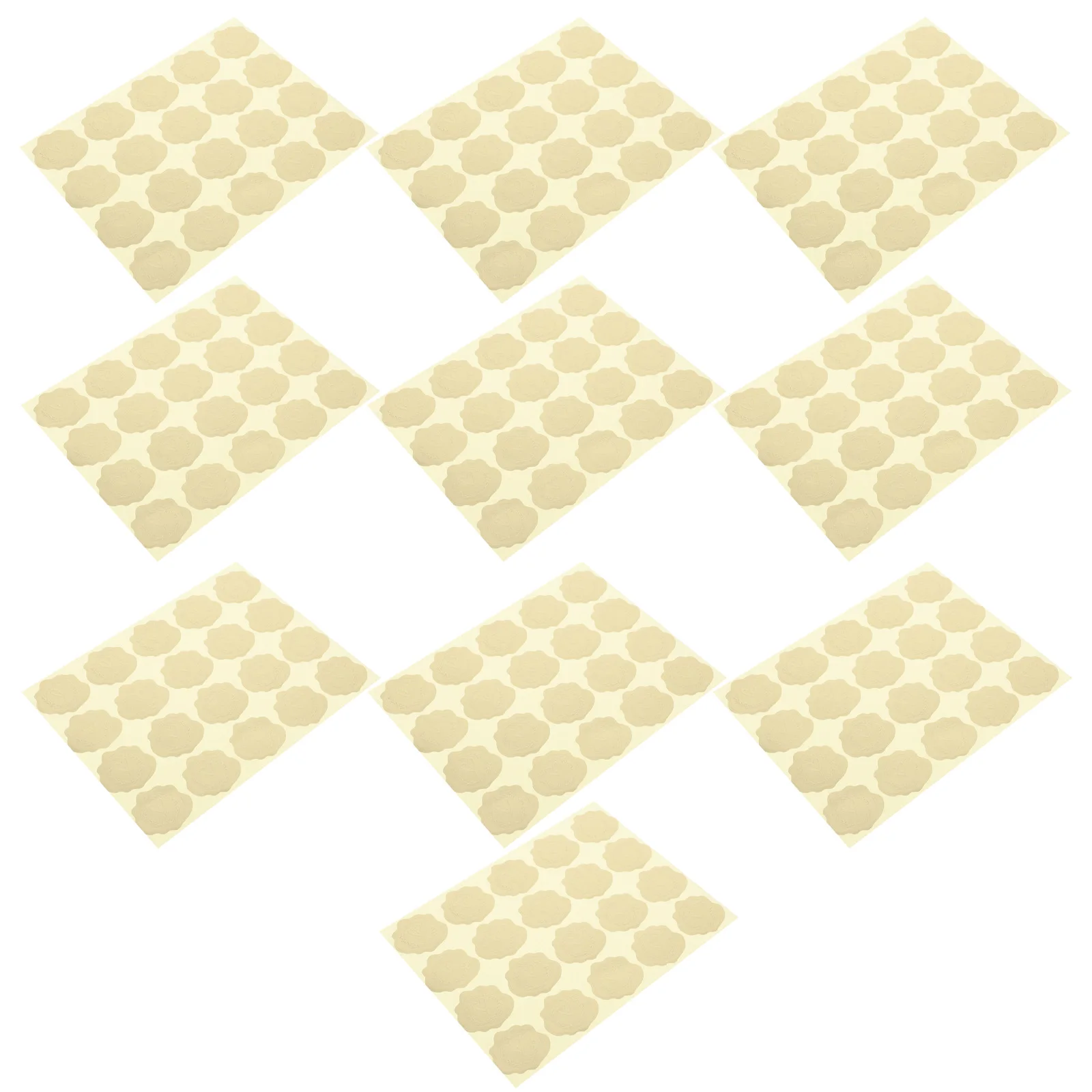 

10 Sheets Embossed Sealing Stickers DIY Gift Love Bag Paper Invitation Cards Decorative Wedding Envelopes H made Crafts Premium