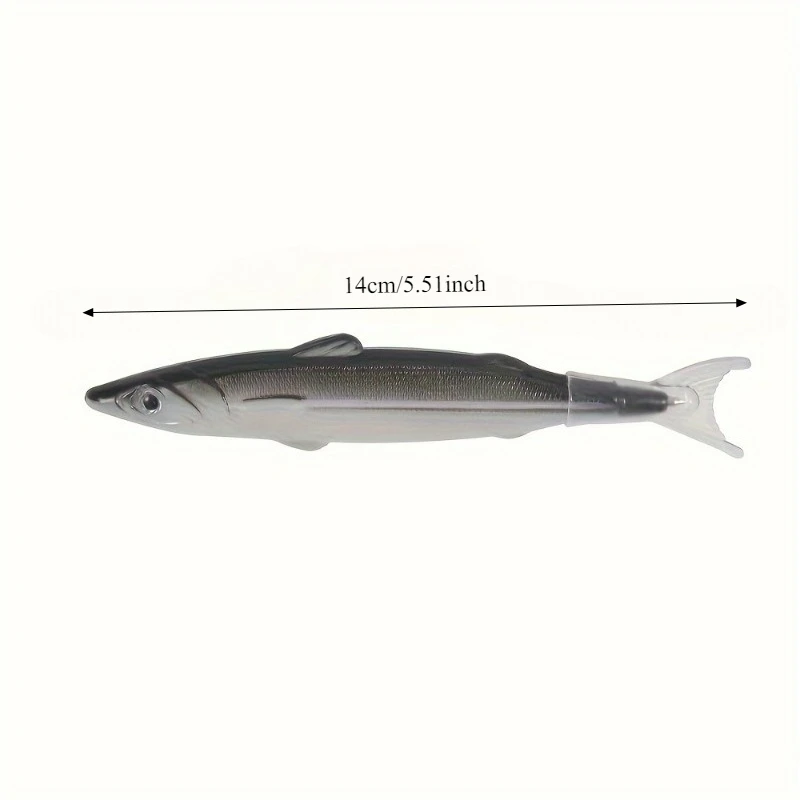 2 pieces - eye-catching, funny fish-shaped pens - perfect for office and party gifts, unique marine-themed stationery gifts image 5