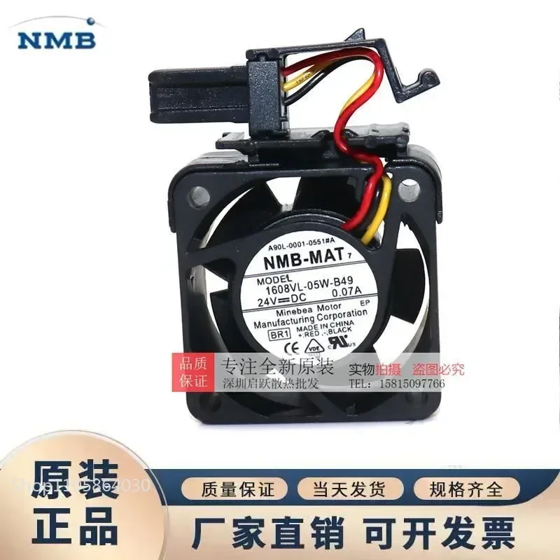 LY Original NMB 1608VL-05W-B49 A90L-0001-0551 #A Fanuc Driver Cooling Fan for Fanuc