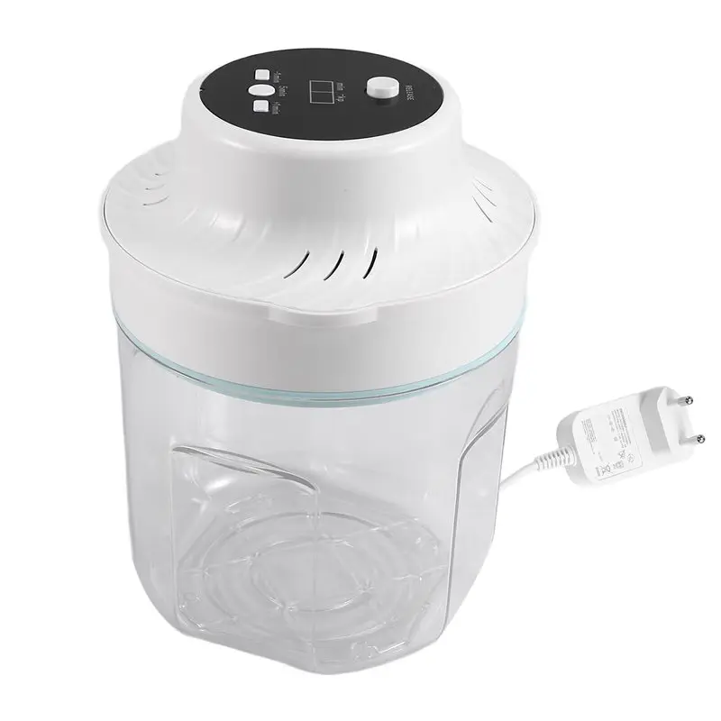 Máquina removedora de bolhas de resina a93z, artesanato para resina epóxi 3l 99,9% remoção de bolhas em 5 min, desgaseificação a vácuo plugue ue