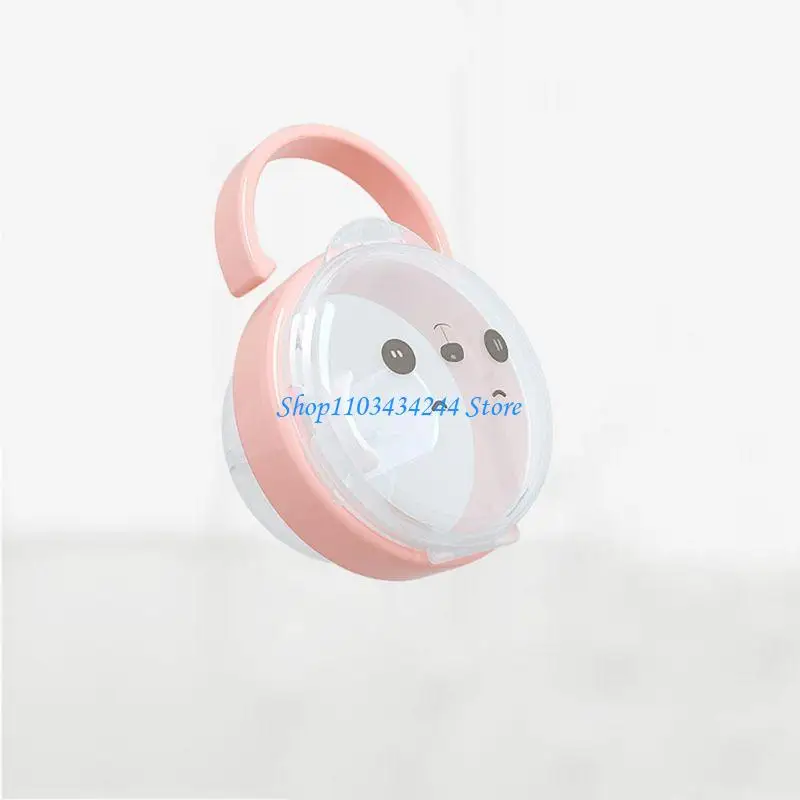 Candy Color Pacifier Nipple Storage Box Soother Container Holder Pacifier Box