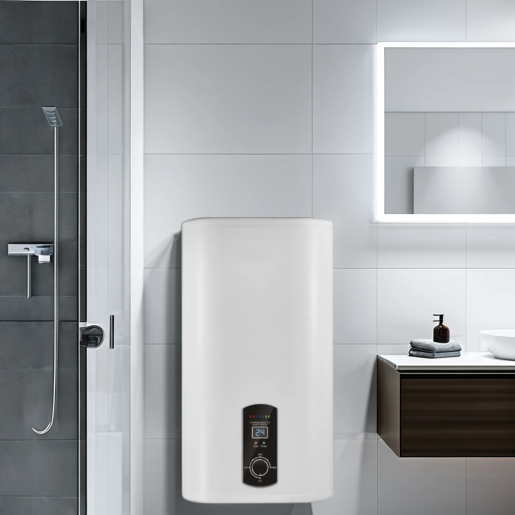 تخزين كتلة المياه الحرارية الموفرة للطاقة 100 لتر سخان مياه كهربي سريع للمنزل والفندق #5