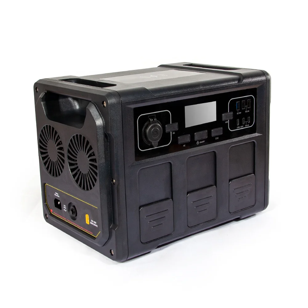 1200W  Advanced and High-Capacity Portable Power System with AC/DC Output for Demanding Applications