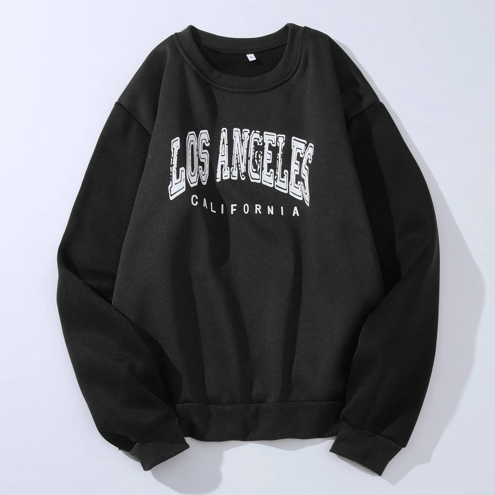 

Los Angeles Art Letter Print Women Sweatshirt Streetwear American Style Fashion Hoodies Autumn Hip Hop Female Casual Fleece Tops