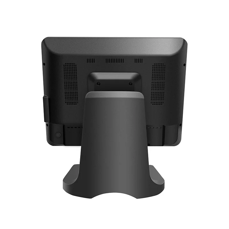 ماكينة تسجيل المدفوعات النقدية POS مقاس 15.6 بوصة الكل في واحد 8 + 256 جيجابايت ذاكرة كبيرة نظام win10 عرض العملاء