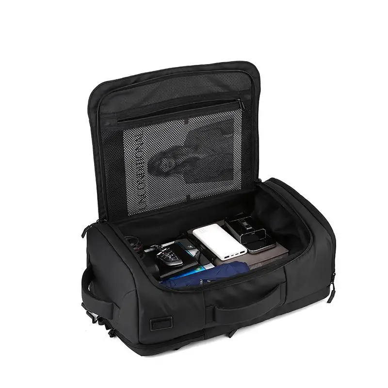 Fashionable Large Capacity Men's Backpack Breathable Mountaineering Travel Bag Usb Waterproof Handbag Laptop Bag For Students