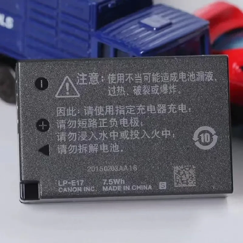 100% Original 1040mAh pour IL LP-E17 LPE17 EOS R8 R10 R50 R100 RP 77D 200D exécuter D 760D 800D 850D M3 M5 M6II M6 X8I Caméra Batterie
