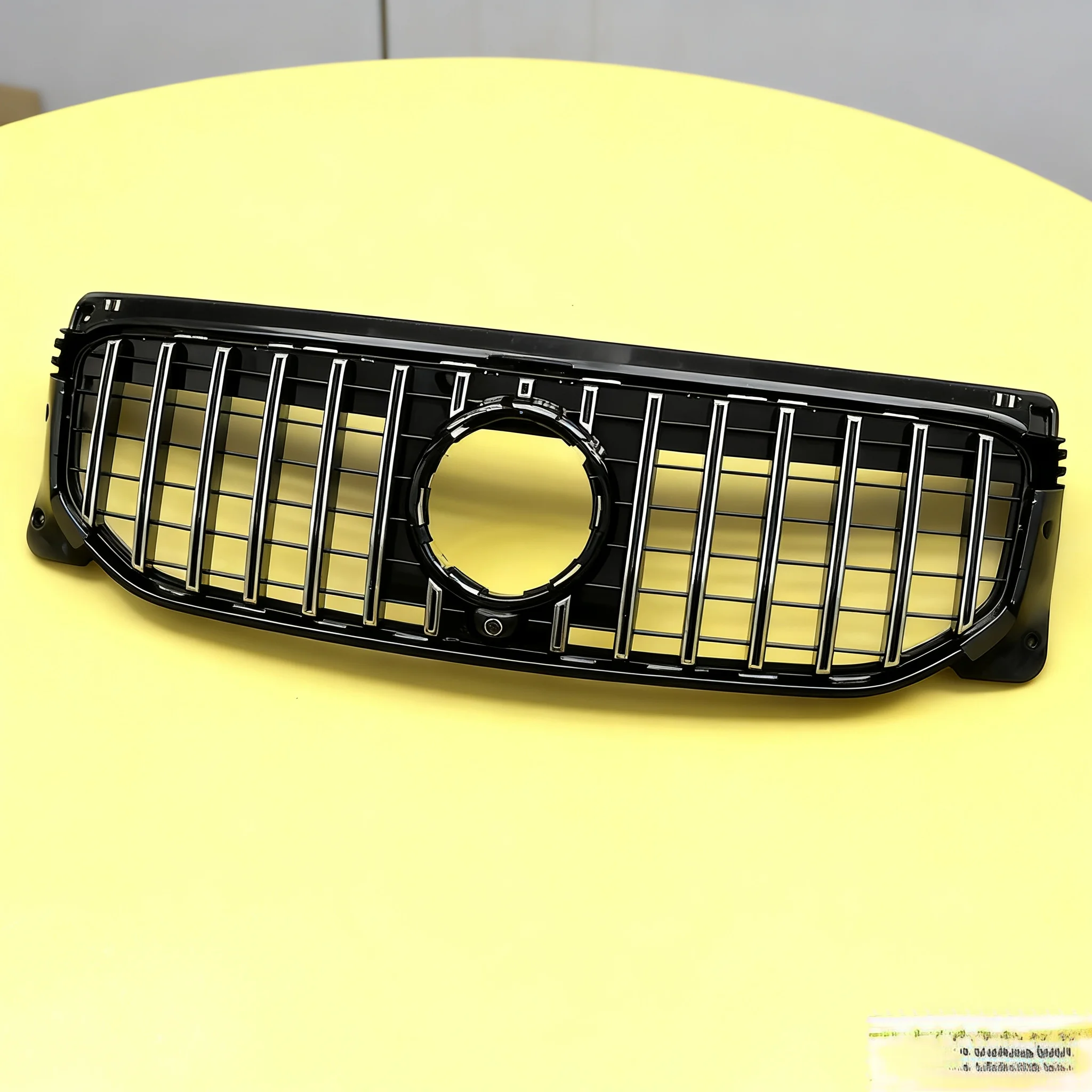 Front Glossy Black GTR Style Bumper Grille For Mercedes Benz GLB X247 GLB250 GLB200 2020-2023 Diamonds Style Upper Grilles