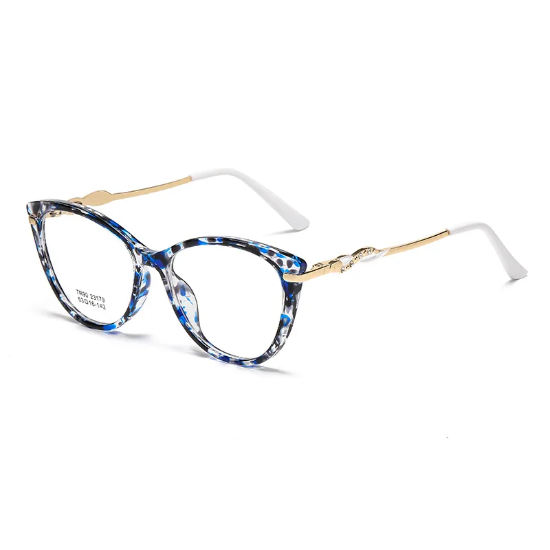 

The new fashion trend TR90 glasses frame cat-eye glasses in glasses paragraph frame prescription glasses