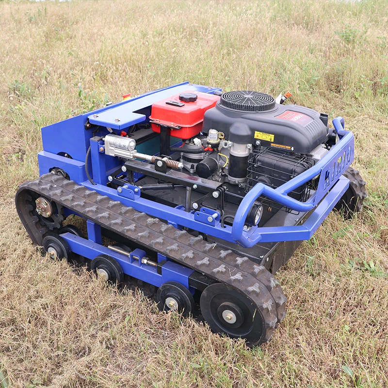 Cheap Price 800mm Crawler zero Turn Mower 60 Inch   Remote Control Lawn Mowers for Sale
