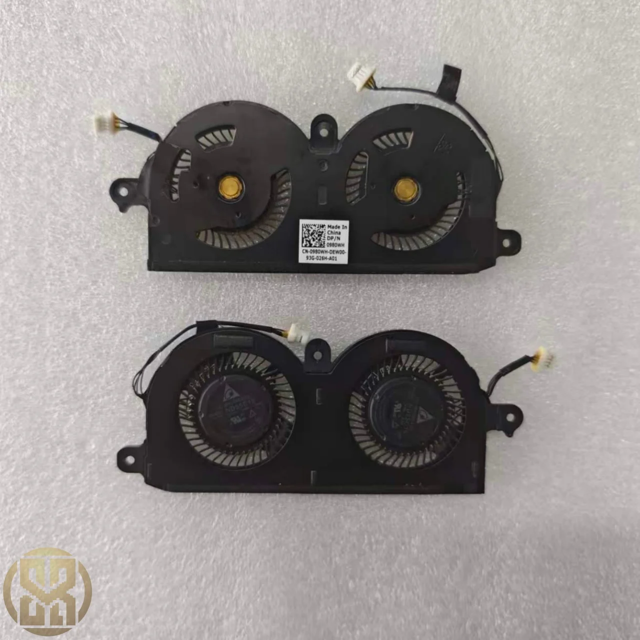 0980WH New Original For Dell XPS 13 9370 P82G Laptop Cooling Fan DC05V 0.4A Cooler Fan CN-0980WH Heatsink Radiator