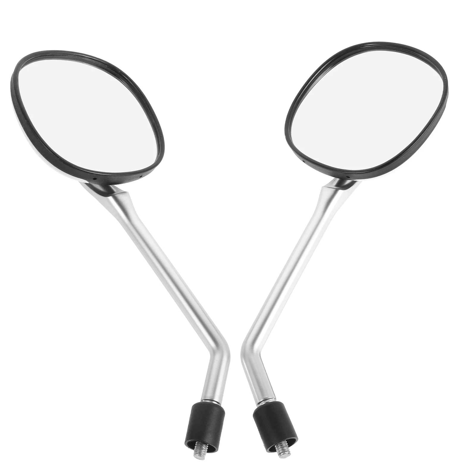 

1 Pair Universal Electric Scooter Rearview Mirrors Sleek Design Easy Installation Wide Vision For Bike Motorcycle Handlebar