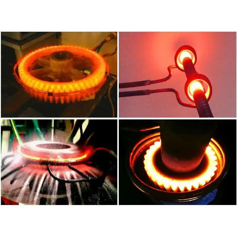 Hine de bronze do tratamento de calor de Vae do equipamento de forjamento quente da indução 100KW 100A