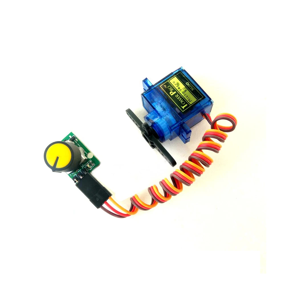 Imagem -05 - Simples Steering Gear Tester Modelo de Alta Precisão Aircraft Motor Test Elétrico Ajustável Saída do Sinal Pwm