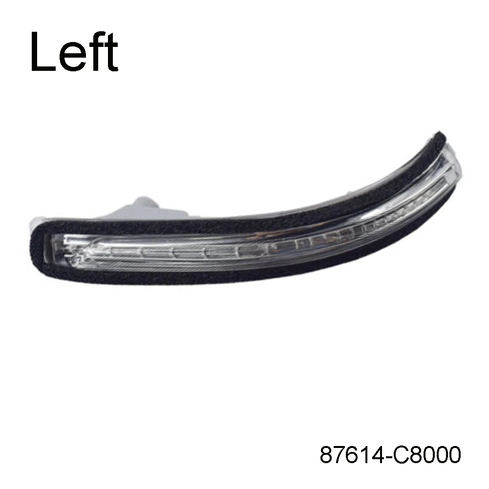 For Hyundai I20 Left Side Wing Mirror Light Direct Replacement Indicator for Years 2014 to 2020 Part 87614C8000
