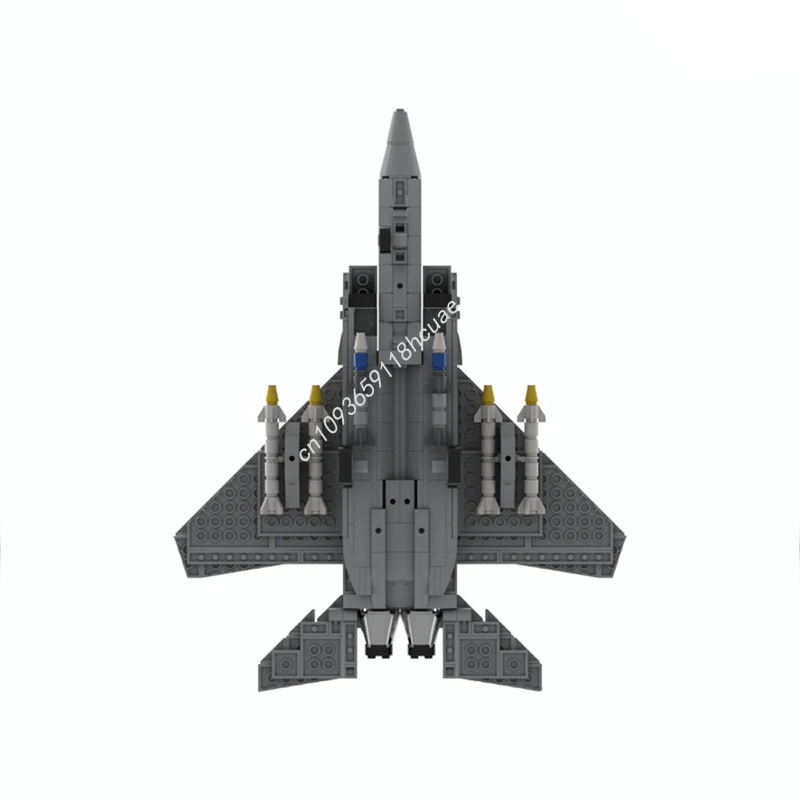 464 elementy MOC F15 Eagle Model Skala Klocki Edukacyjne Architektura Zabawki Urodzinowe Prezenty Świąteczne