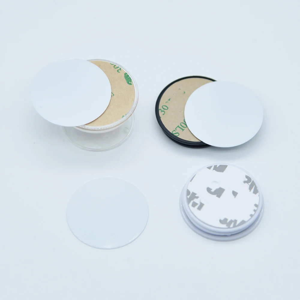 Imagem -06 - Suportes em Branco Maioria do Suporte do Telefone da Sublimação dos Peças Apertos para Telefones com Placas de Metal e Etiquetas Imprimíveis Suporte do Telefone 200
