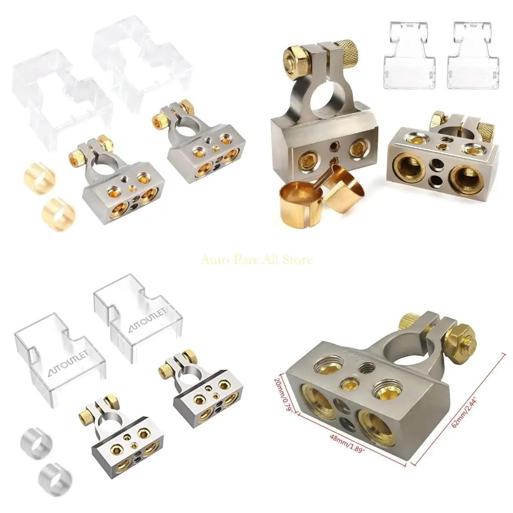 

J0MA положительный/отрицательный конкурентный терминал аккумуляторной батареи с калибром 1/0-8 и выходом 4-8 калибра