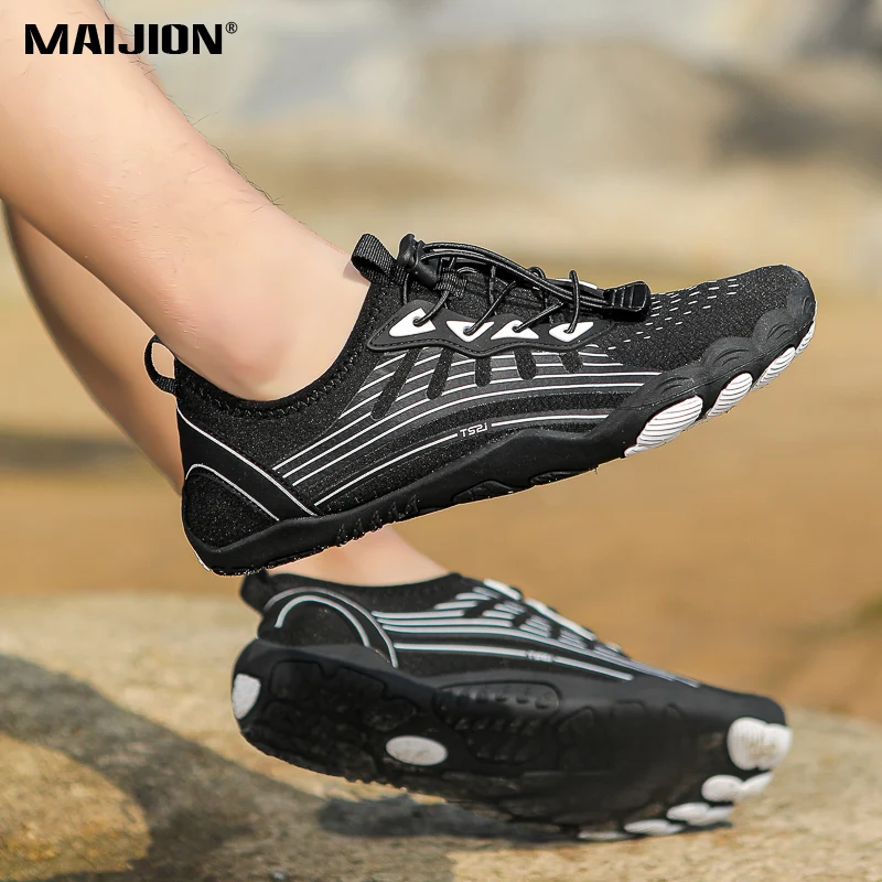 

Men Women Barefoot Water Sports Shoes Men's Lightweight Water Sneaker Women Wading Beach Shoes Quick Dry Aqua Shoes