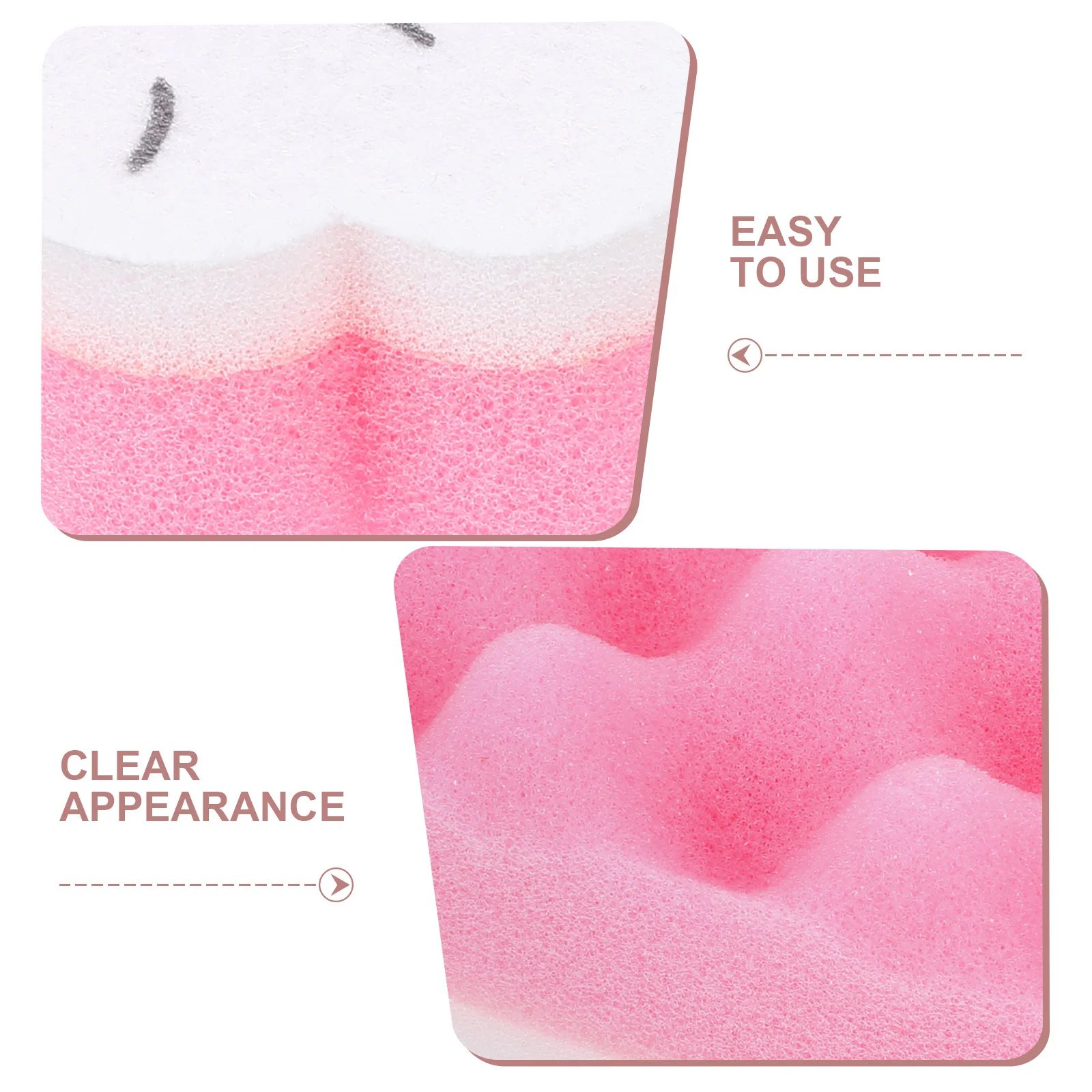 3 قطعة القط مخلب الإسفنج المطبخ تنظيف الملابس غسل الصحون الإسفنج سميكة غير عصا الغسيل للمقالي والأطباق تنظيف المنزل