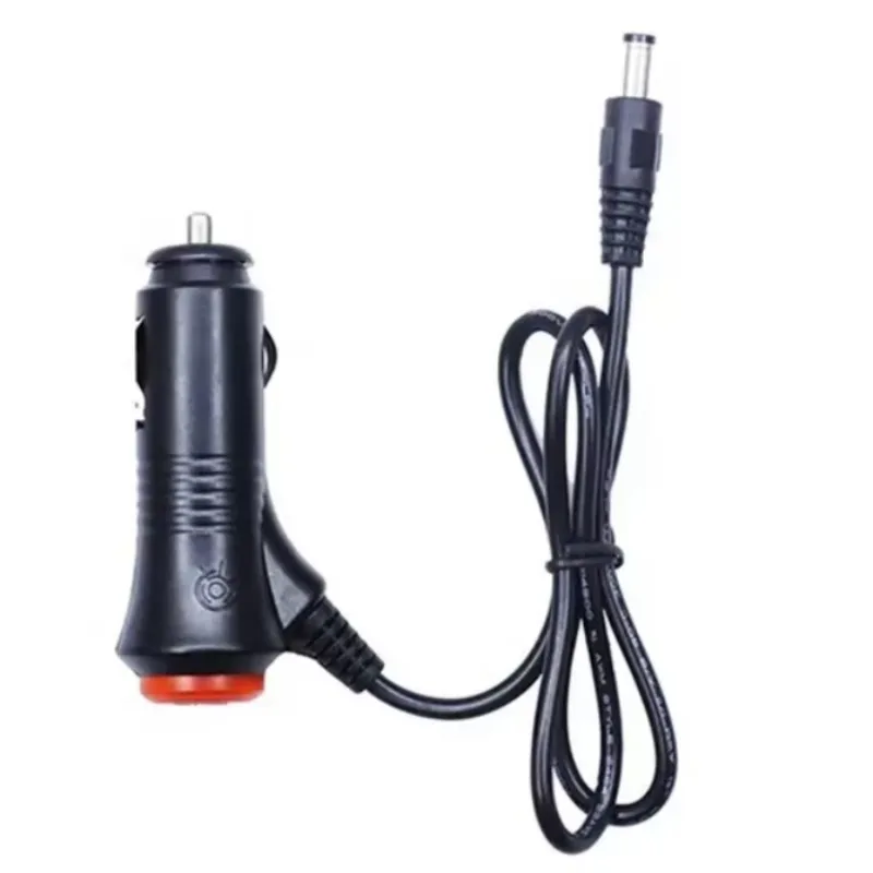 3M 12V 24V Car Cigarette Lighter Adapter Plug 55*21mm with Power Switch Cable for Automotive DIY Power Cord