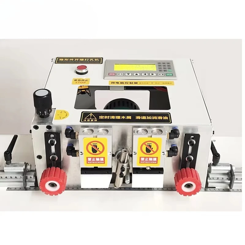 

China professional woodworking high-precision automatic edge planer CNC drilling six-side hole machine