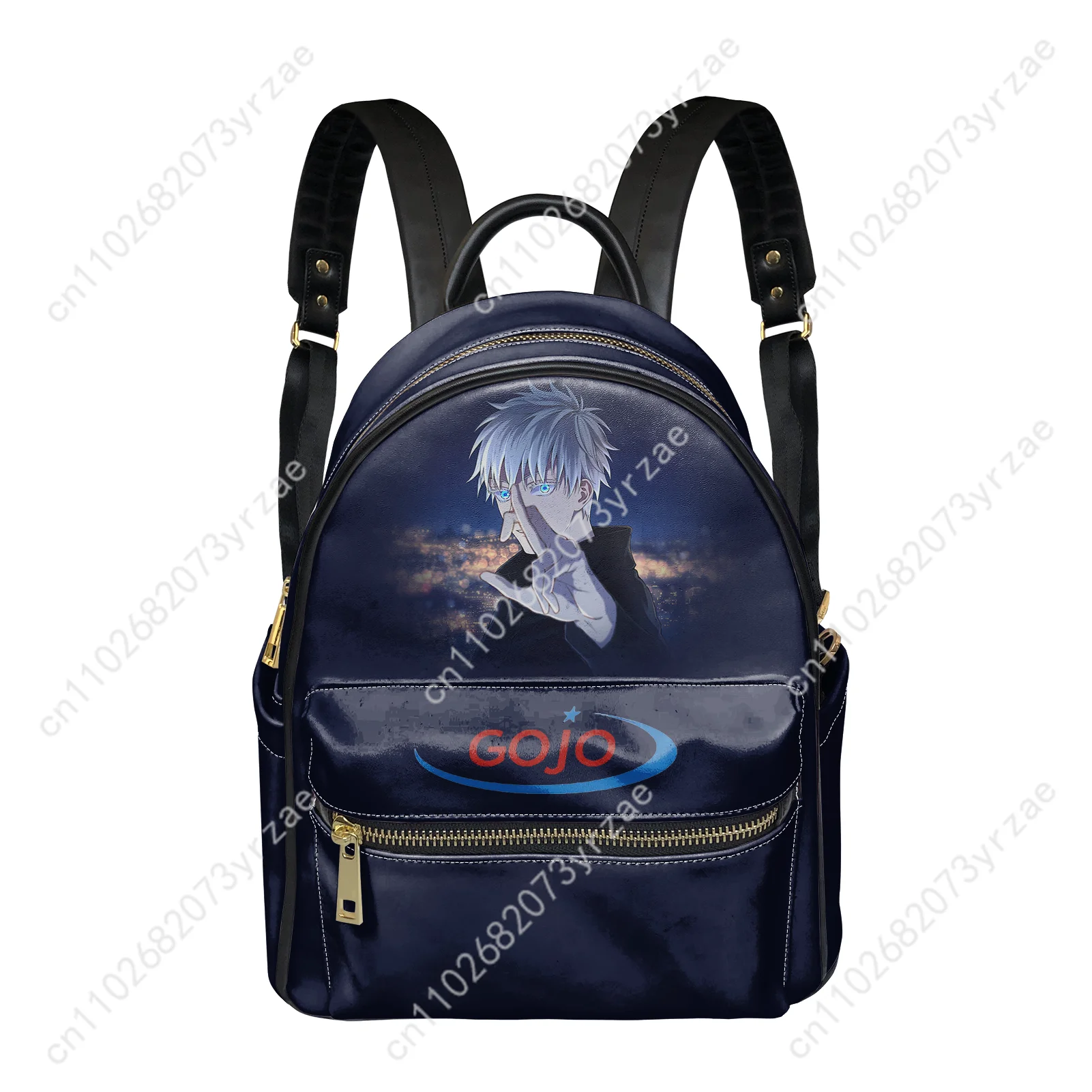 Satoru Gojo Backpack Mens Womens Knapsack Personalized Pattern Double Shoulder Bag Business Travel Bookbag Custom Made Daypacks