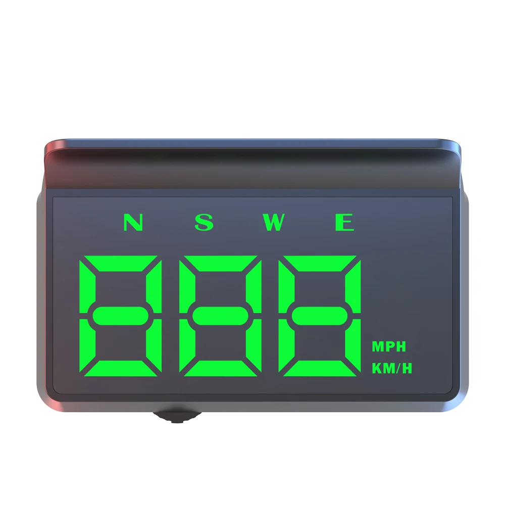 MAIMEIMI W2S HUD GPS شاشة عرض علوية لإلكترونيات السيارات عرض رقمي KMH ، ملحقات عداد سرعة السيارة MPH لجميع السيارات