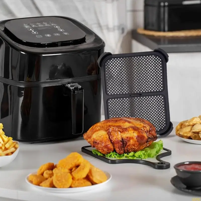 A0NC Air Fryers chống dầu bao gồm các chất bảo vệ silicon an toàn cho máy rửa chén phụ kiện